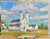 Valery Bayda, Aglona, 2020, Oil Painting on Canvas, in Very Good conditions. Designed from 2000 This piece has an...