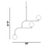Metal Pholc Mobil 70 Pendant by Monika Mulder in Matte Nickel For Sale - Image 7 of 8