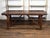 American 1900s Rustic Pine Log Table with Straight Legs and Side Stretchers For Sale - Image 11 of 11