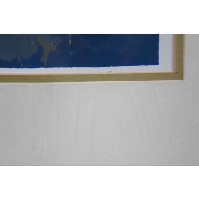 Paper 1979 Nicola Simbari Clown a L’ombrelle Serigraph, Framed For Sale - Image 7 of 12