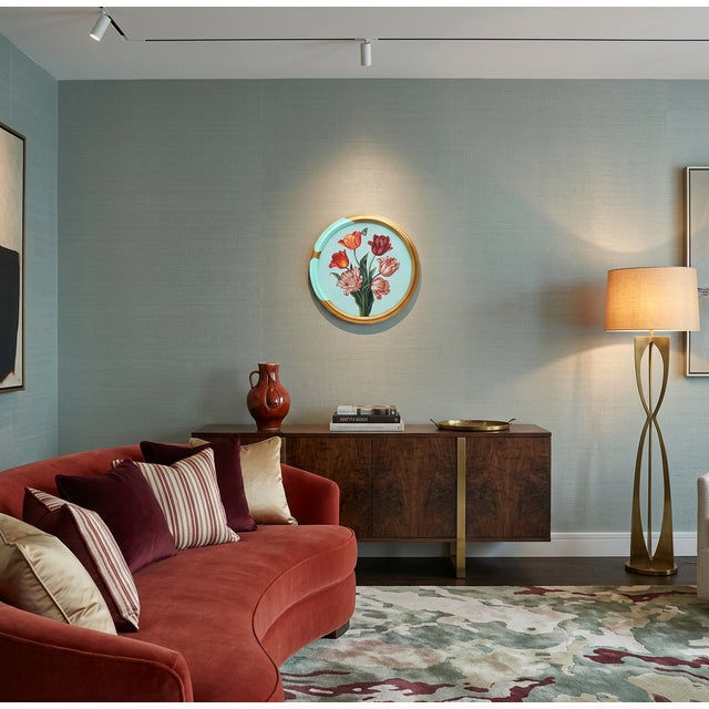 Contemporary The Butterfly’s Visit I, Painting by Carlos Gamez De Francisco For Sale - Image 3 of 3