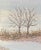 Contemporary "Snow Day" Contemporary Original Impressionist Style Winter Landscape Painting by Deb Bossert For Sale - Image 3 of 4