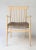 1950s Mid-Century Modern Beige Beechwood Armchair, United States, 1950 For Sale - Image 5 of 7