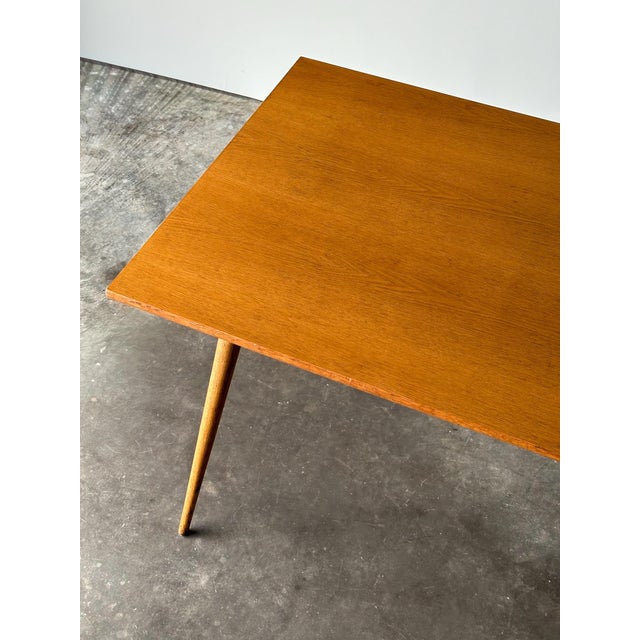 Swiss Alpine Stabelle Oak Dining Set, Mid-Century — Set of 5 For Sale - Image 10 of 18