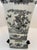Chinese Black & White Porcelain Vase, Figural Rooster Garden Scene For Sale - Image 10 of 10