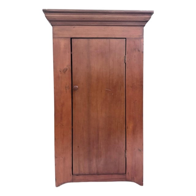 Antique 19th Century Pine Pantry Cabinet For Sale