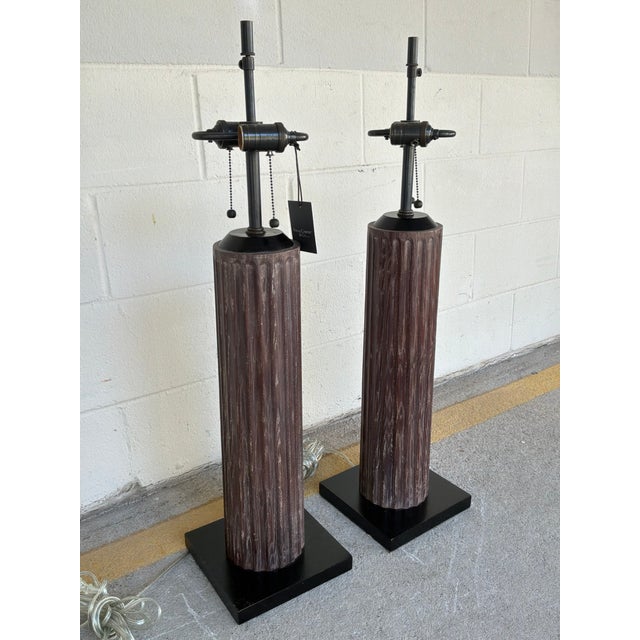 Visual Comfort Co. Thomas O'Brien Lamps - Pair. For Sale In Atlanta - Image 6 of 6