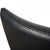 Black Vintage CH445 Wing Chair in Black Leather by Hans Wegner, 1990s For Sale - Image 8 of 11