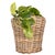 Artifacts Rattan Round Planter with Black Plastic Insert, Natural, 11" For Sale In Houston - Image 6 of 9