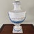 Rustic European Vintage Rustic French Terracotta Urn Table Lamp With Swag Motif - 19” For Sale - Image 3 of 12