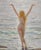 Sky Blue Joseph Tomanek–Nude Nymph Greeting the Sea –1920s American Impressionist Oil Painting For Sale - Image 8 of 11