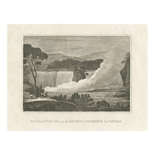 Falls of Niagara, 1800s, Paper For Sale