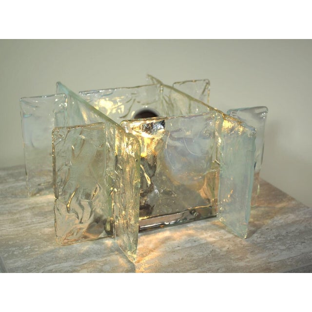 Vintage Ceiling Light by A.V. Mazzega, Italy, 1970s For Sale - Image 4 of 12