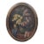 Beautiful 1920s Oil Painting of Lilacs With Parrot For Sale