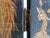 Metal Chinese Export, Jappanned Screen, Crackle Lacquer, Gilt, Brass, China, 1960s For Sale - Image 7 of 18