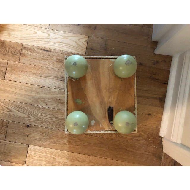 1980s Handpainted Toucan Wooden Wastebasket For Sale - Image 6 of 6