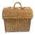 Rustic European Picnic Basket For Sale