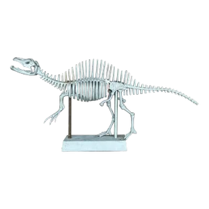 Vintage Boho Steel Dinosaur Model