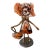 1990s Yves Lohé “Marie Au Grand Colou” — Signed Bronze & Pâte De Verre Sculpture W/ Certificate of Authenticity For Sale