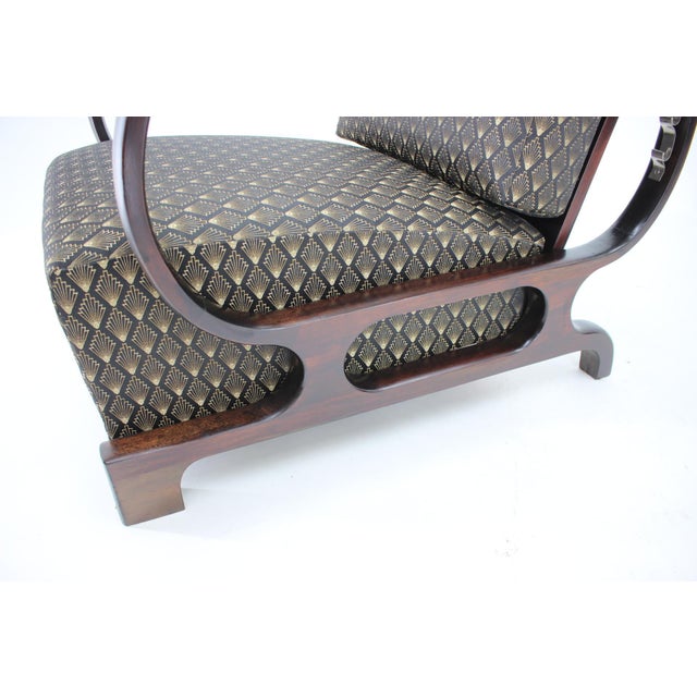 Set of Art Deco Adjustable Armchairs, Czechoslovakia, 1930s For Sale - Image 14 of 15
