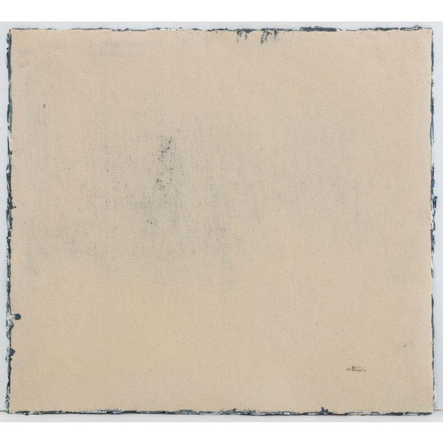 Elfi Schuselka Abstract Composition Oil on Canvas For Sale - Image 4 of 5