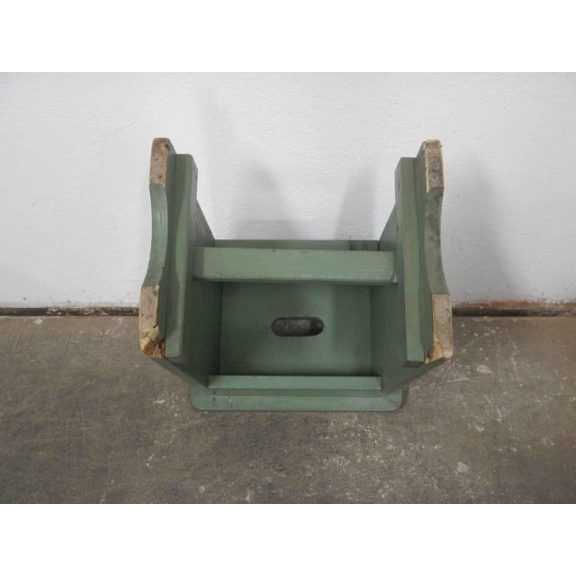 Stool in Fir, 1960 For Sale - Image 9 of 10