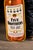 Mid 20th Century Vintage Oversized Five Brothers Bourbon Figural Bottle Tin Litho Advertising Sign For Sale - Image 5 of 8