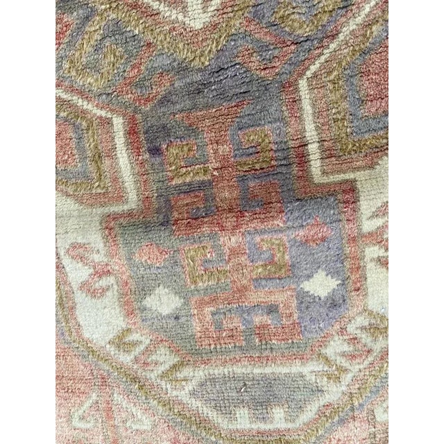 Vintage Faded Turkish Rug For Sale - Image 14 of 18
