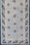 Turkish Khotan designed runner with pomegranate design in cream, tan and blues. Keivan Woven Arts rug EN-P13640, country...
