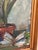 Mid-Century Modern Martin Lindström, Still Life, 1960s, Oil on Canva For Sale - Image 3 of 14