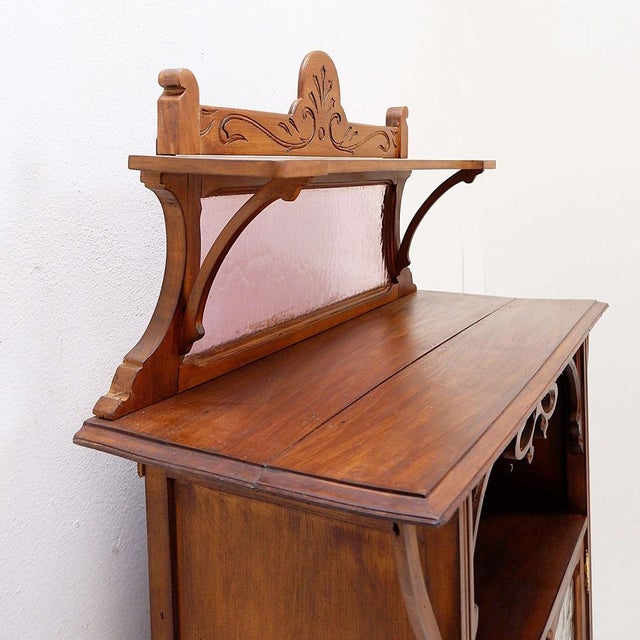 Art Nouveau Style Display Cabinet, Early 20th Century For Sale - Image 10 of 16