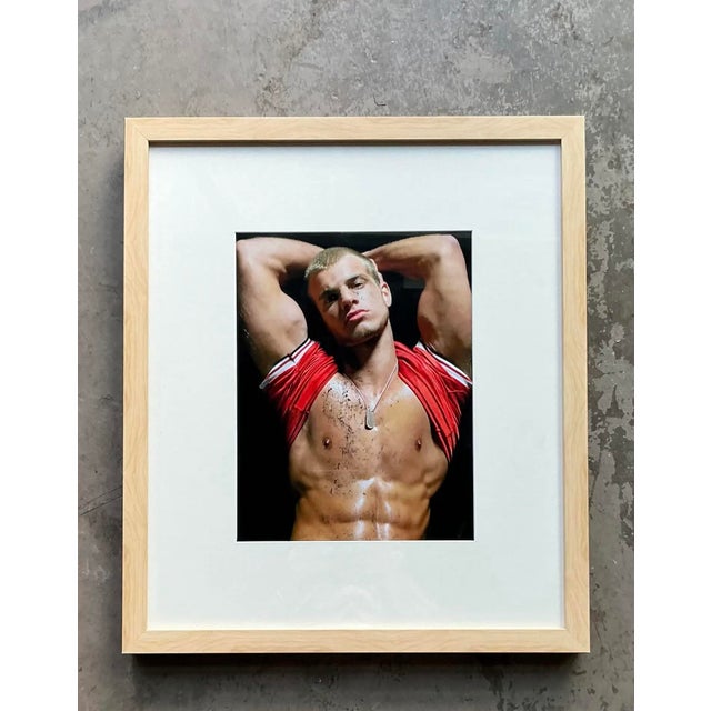 Scarlet Vintage Boho Original Photograph of Man For Sale - Image 8 of 8