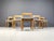 Wood Brutalist Dining Chairs, 1970s, Set of 6 For Sale - Image 7 of 10