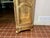 Weiman Vintage Hollywood Regency Style Gold Lighted Curio Display Cabinet 1940s Lighted With Drawer For Sale - Image 9 of 17