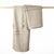 Belgian Linen and Wool Throw Natural With Black Stripes For Sale - Image 11 of 11