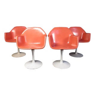 Mid 20th Century Mid-Century Tulip Chairs - 4 Pieces For Sale