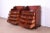 1950s Henredon Georgian Inlaid Mahogany Serpentine Bachelor Chests or Nightstands, Pair For Sale - Image 5 of 13