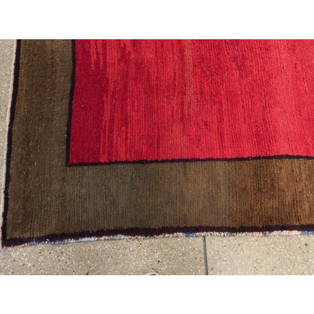 Textile Galerie Shabab Collection Mid-20th Century Handmade Turkish Anatolian Long Runner For Sale - Image 7 of 10