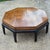 Mid-Century Modern Mid-20th Century Asian Hollywood Regency Burlwood & Black Lacquer 43” Octagonal Coffee Table For Sale - Image 3 of 13