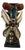 Modern Ceramic Dragonfly Vase by Johnson, United States, 1991 For Sale