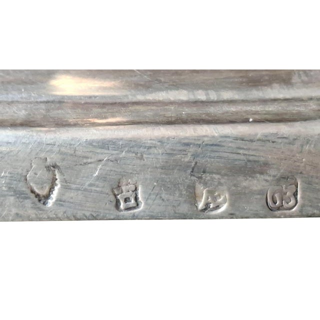 Louis XV Silver Candlesticks from Mons, Bergen, Austria, 1780, Set of 2 For Sale - Image 6 of 10