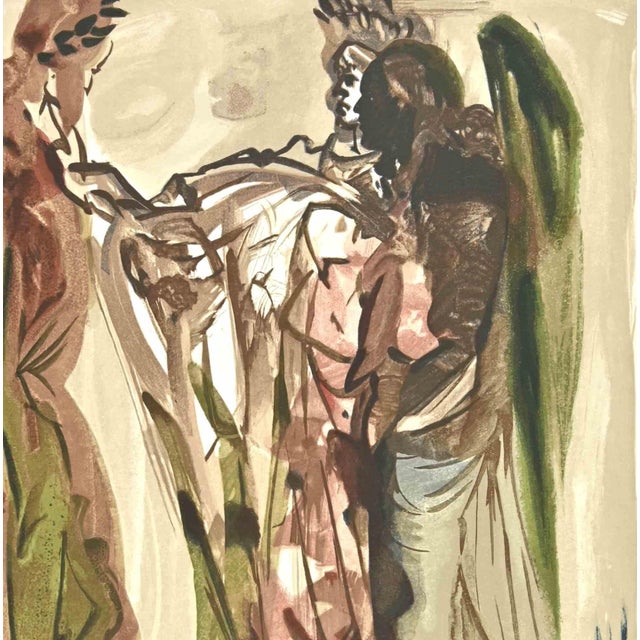 The Superbs - from the Series "The Divine Comedy" Song 11- Purgatory is a woodcut print realized in 1963 for a series...