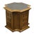 DREXEL FURNITURE Esperanto Collection Spanish Mediterranean Style 24" Storage Accent End Table w. Slate Top 22" High 24.5"...