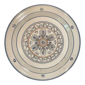 Late 20th Century Stoneware Platter in the Sonora Native Land Pattern by Mikasa