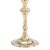 Queen Anne Cast Brass Queen Anne Petal Base Candlestick, 1760 For Sale - Image 3 of 7