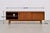 2020s Modern Walnut Credenza / Media Console | Minimalist Sliding Door Sideboard For Sale - Image 5 of 10