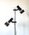 Industrial Mid-Century German Chrome and Black Floor Lamp from Hustadt Leuchten, 1960s For Sale - Image 3 of 12