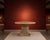 Late 19th Century European-Style Round Natural Stone Dining Table With Ornate Carved Pedestal For Sale In Miami - Image 6 of 7