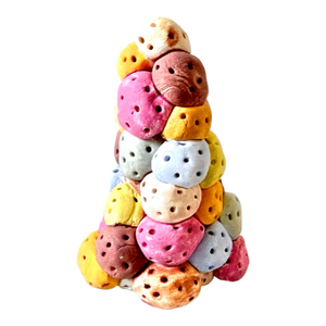 Barbara Beck 1980s Porcelain Mini Bubble Sculpture