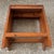 Wood Brutalist Chalet Bench or Factory Stool in Pine, France, 1950s For Sale - Image 7 of 9